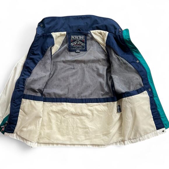 Vintage Pacific Trail Sailing Yacht Regatta Parka Jacket Coat S London Fog Long - Picture 5 of 11